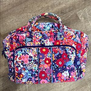 Vera Bradley medium Multicolor Floral Quilted Travel Bag